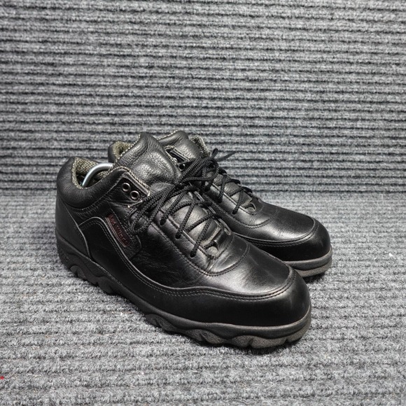 Red Wing Shoes Mens 9 Black Leather Ansi Steel Toe Work Boot USA 6654 main image 15